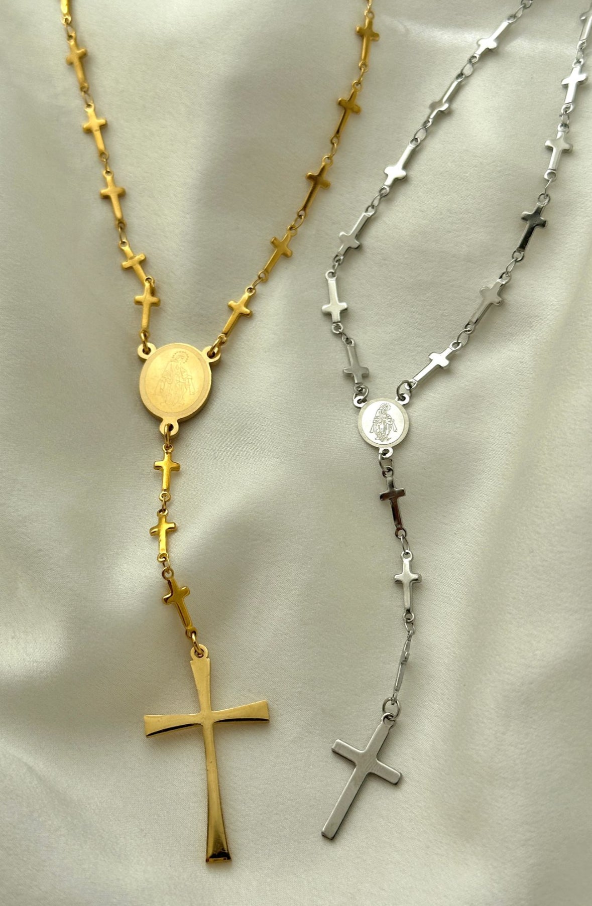 Collana Rosario Croci ✝️